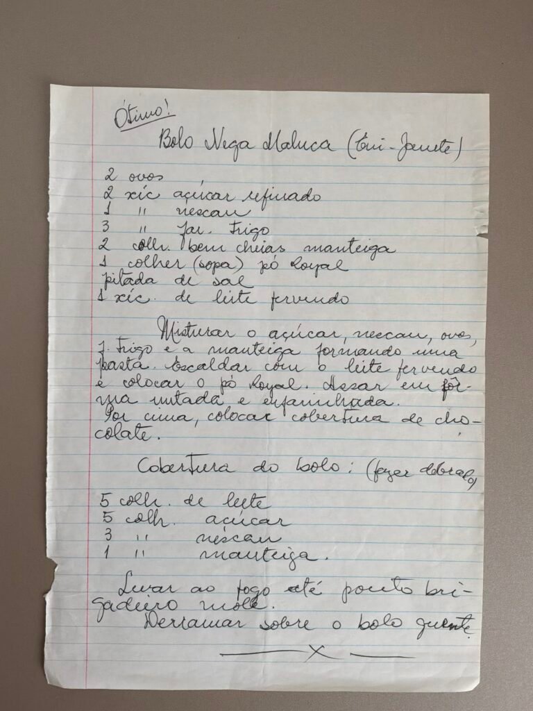 Bolo Nega Maluca (Eni/Janete)