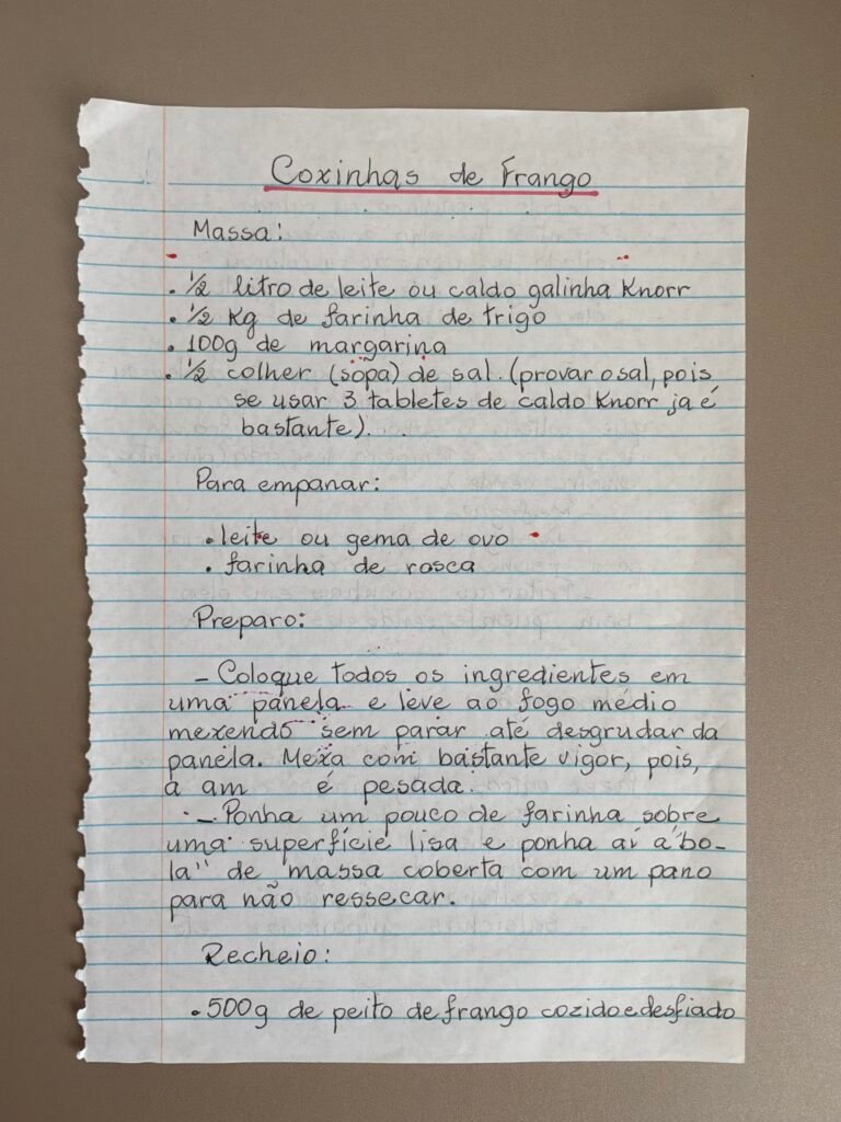 Coxinhas de Frango