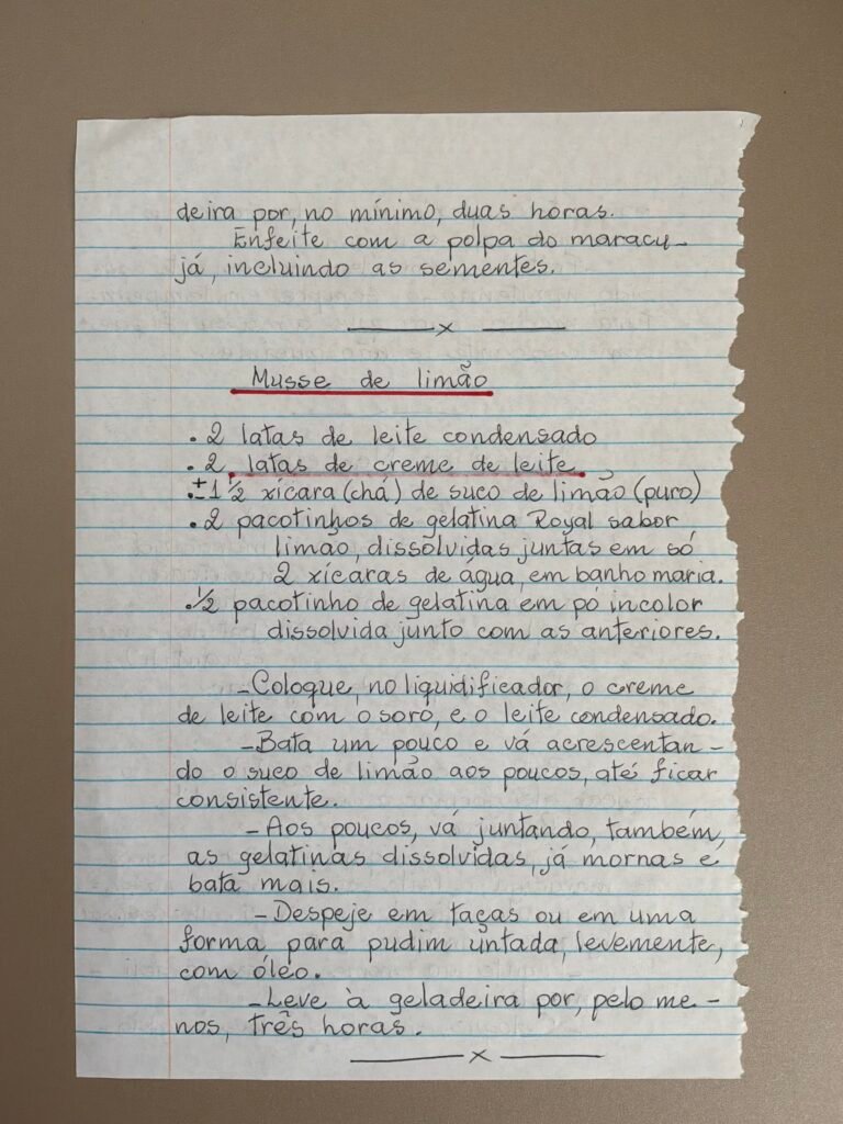 Musse de Limão